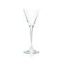 6x Grey Goose Glas 0,1l Stiel Kelch Martini Schale Gläser Grand Fizz Martini