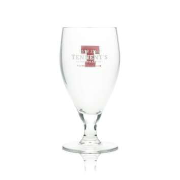 6x Tennents Bier Glas 0,25l Pokal Authentic Export Glasgow Gläser Pint Beer Craft