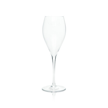 6x Bruno Paillard Champagner Glas 0,1l Flöte Sekt Gläser Prosecco Stielglas Brut