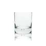 6x Jack Daniels Whiskey Glas Tumbler Gentleman Jack Blase im Boden 0,2l Gl&auml;ser