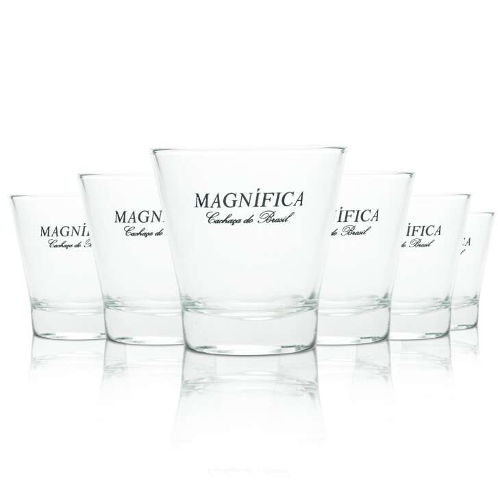 6x Magnifica Rum Glas 0,3l Tumbler Cocktail Gläser Tasting Lowball Nosing Gastro