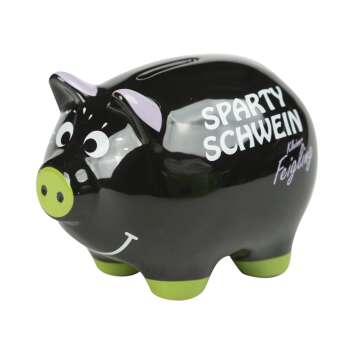 Kleiner Feigling Sparschwein Geld Spartopf Party "DAS SPARTY SCHWEIN" Oink 