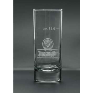 6x J&auml;germeister Lik&ouml;r Glas Longdrink 0,1l