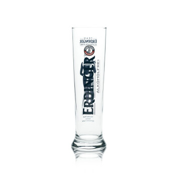 Erdinger Weißbräu Bier Glas 0,5l Weizen Alkoholfrei Biathlon Stars Team Gläser