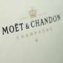 Moet & Chandon Champagner Kissen 50x50cm Lounge Ice Imperial Sofa beige gold