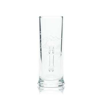 6x Alpenschnaps Steinbeisser Shot Glas 4cl Mini-Krug Das Elegante Henkel Gläser