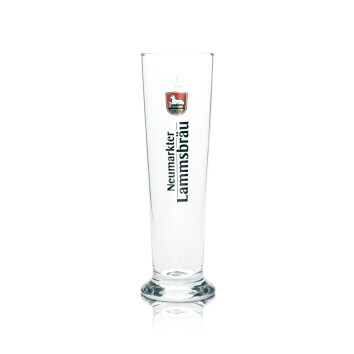 6x Neumarkter Lammsbr&auml;u Bier Glas 0,5l Stange...