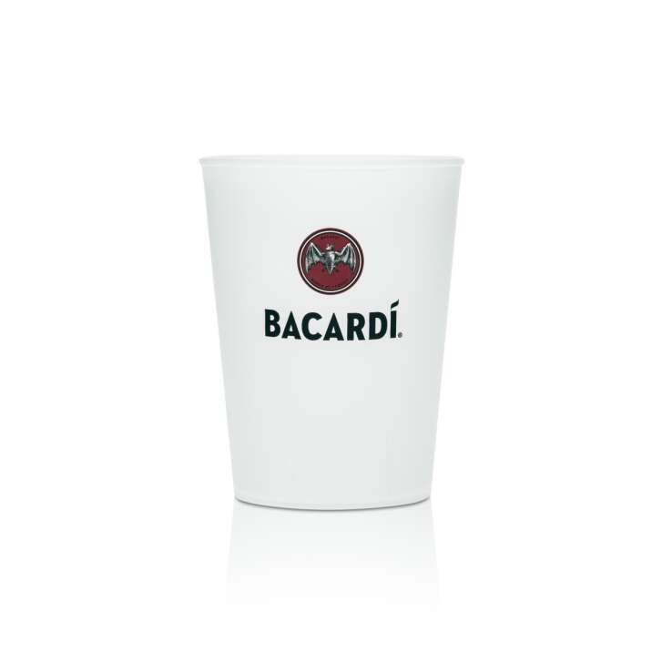 Bacardi Rum Becher 0,2l Mehrweg Kunststoff Glas Festival Longdrink Cup Party Bar