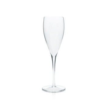 6x Louis Roederer Champagner Glas Flöte klein dünn Kristallglas