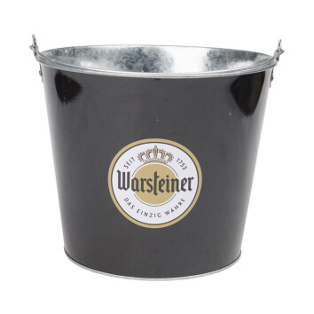 Warsteiner Bier Eiseimer Metall Kühler Flaschen...