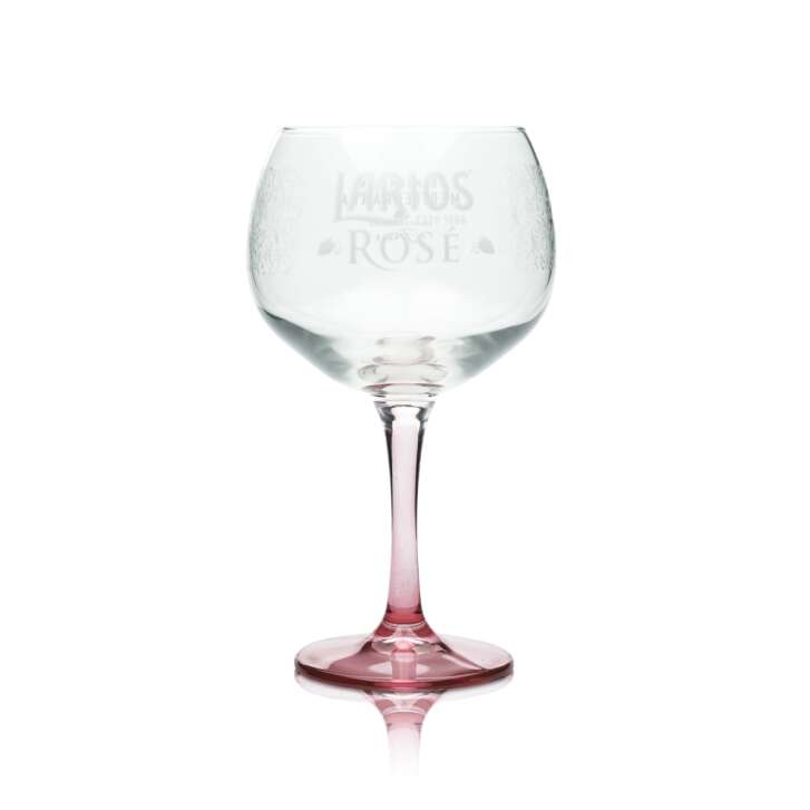 Larios Rose Gin Glas 0,4l Ballonglas Rosa Cocktail Gläser Copa Longdrink Tonic