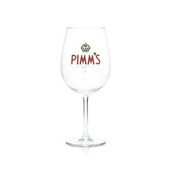 6x Pimms Likör Glas Weinglas "Pimms" 