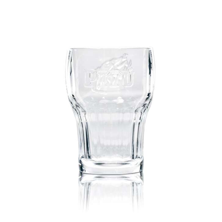 6x Pitu Cachaca Glas Longdrink mit Gravur