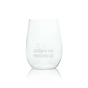 6x Zonin Prosecco Glas Tumbler On Ice dünn