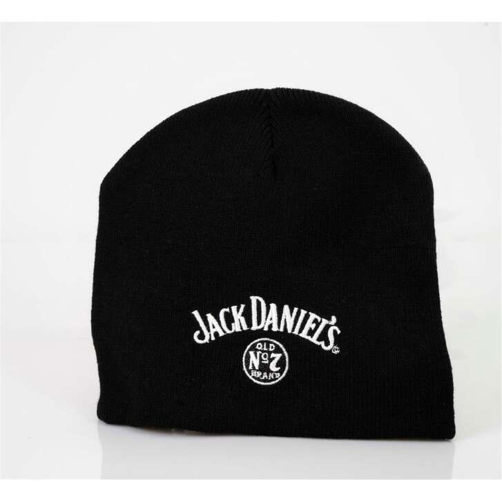 1x Jack Daniels Whiskey Mütze schwarz einfach