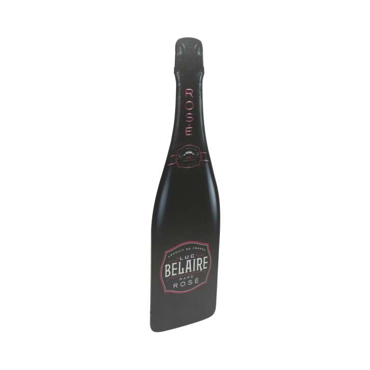 Luc Belaire Werbeschild LED Rose Champagner Aufsteller Leuchtreklame Licht Deko
