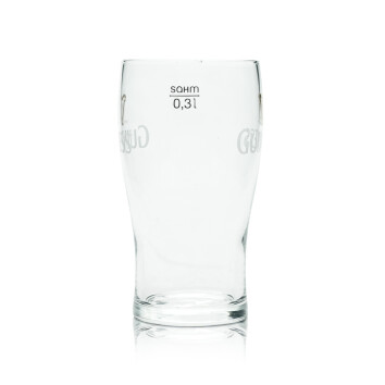6x Guinness Bier Glas 0,3l Becher 1/2 Pint Tulip Sahm Willi Gläser Brauerei Beer