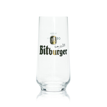 6x Bitburger Bier Glas 0,3l Becher Ritzenhoff Willi Retro Gläser Brauerei Beer