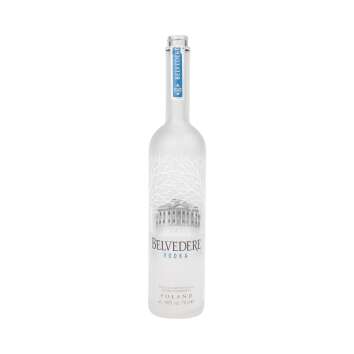 Belvedere Vodka Flasche 0,7l LEER gebraucht Poland Basteln Lampe Deko Spardose