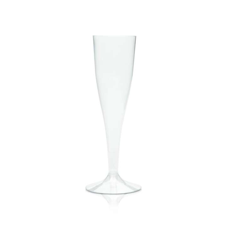 20x Sektgläser Einweg Glas Kunststoff Garten Party Champagner Becher Outdoor