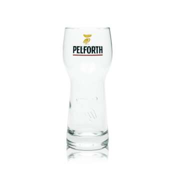 6x Pelforth Bier Glas 0,5l Relief Pelikan Gläser Brauerei Frankreich Beer Verre