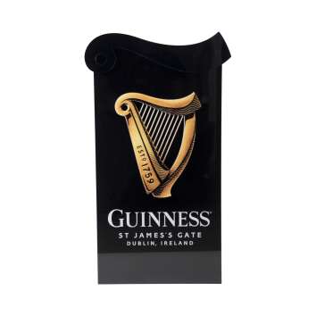 Guinness Bier Leuchtreklame 58x32 Harfe LED Relief Sign...