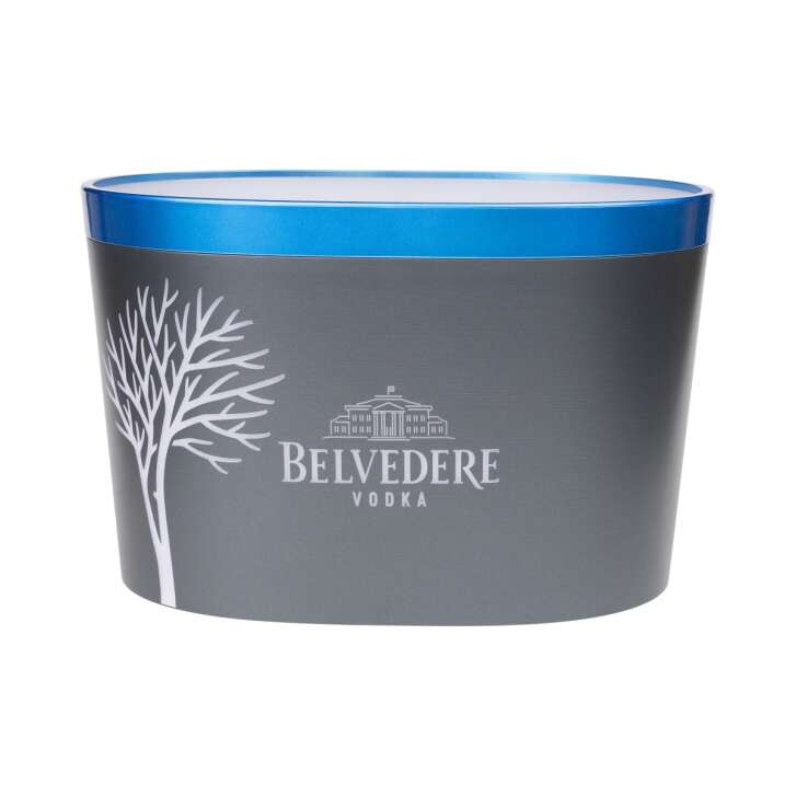 Belvedere Vodka Kühler Single Flaschen Eiswürfel Behälter Box Cooler Ice Deko