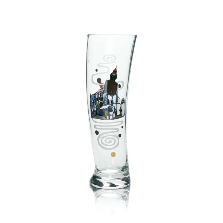 6x Kuchlbauer Bier Glas 0,5l Weißbier Design Kunsthaus Abensberg Gläser Hefe