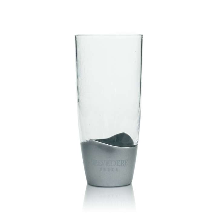 Belvedere Vodka Becher 0,3l Mehrweg Kunststoff Glas Gläser Relief Tumbler Bar