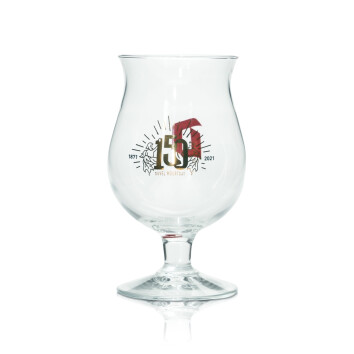 Duvel Bier Glas 150 Jahre Sonderedition Sammler 0,4l Ballon Gläser Jubiläum