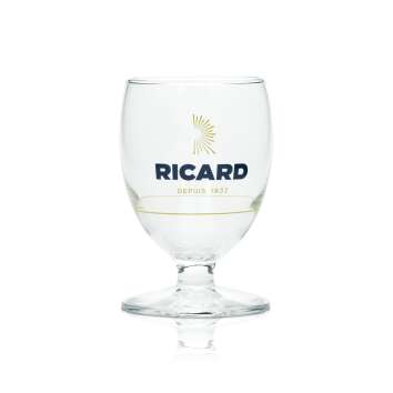 Ricard Glas 0,1l Mini Tulpe Anis Gläser Cocktail Frankreich Bistro Stiel Pokal