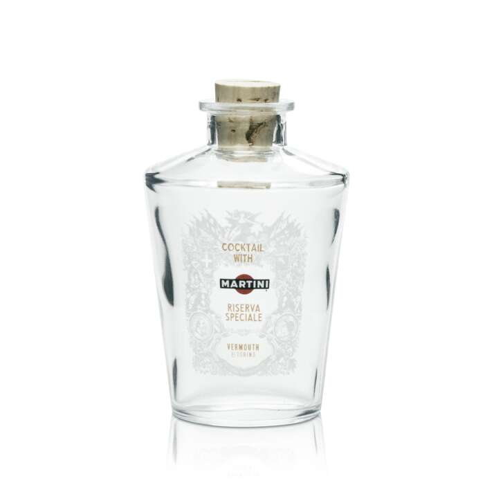 Martini Wermut Flacon 0,1l Flasche Korken Gläser Geschenk Parfum Aperitif Bar