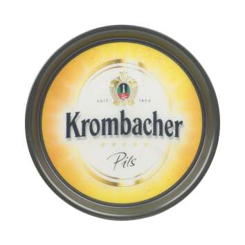 Krombacher Bier Tablett 37cm Kunststoff Anti-Rusch...