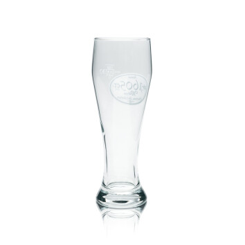 6x Oberbräu Bier Glas 0,5l 1605er Weisse Gläser Weiss Hefe Weizen Holzkirchen