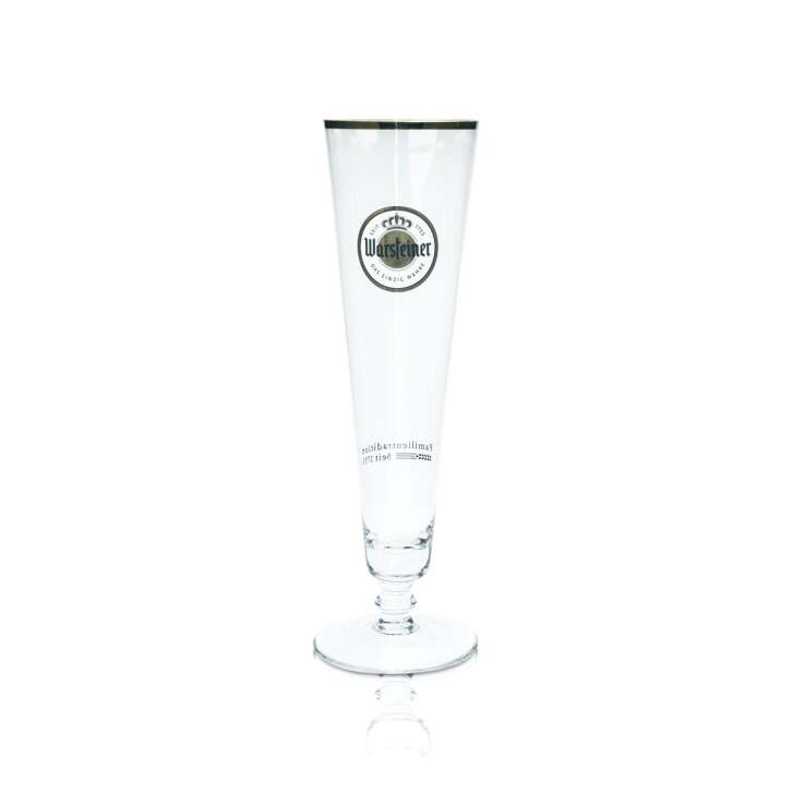 Warsteiner Bier Glas XXL 1L Magnum Tulpe Pokal Jumbo Gläser Stielglas Party