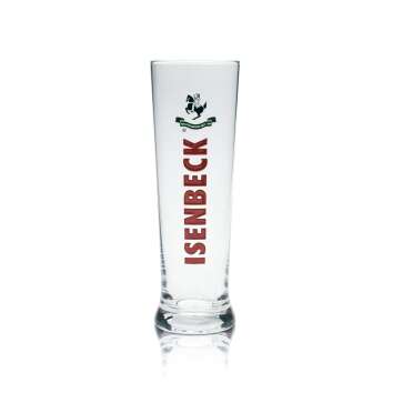6x Isenbeck Bier Glas 0,3l Kaspar Becher Sahm Pils...