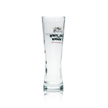 6x König Ludwig Bier Glas 0,5l Weissbier alkoholfrei Gläser Hefe Weizen Bayern