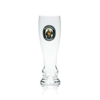 6x Franziskaner Bier Glas 0,1l Miniatur Weißbier Gläser Weizen Hefe Empfang