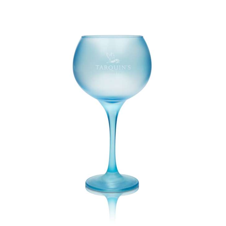 Tarquins Gin Glas XL Ballonglas "Blue Copa" Gläser Cornish Dry blau Longdrink