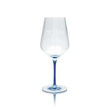 6x Metaxa Glas Brandy Gläser Relief Cocktail Stielglas Kontur Longdrink Griechen