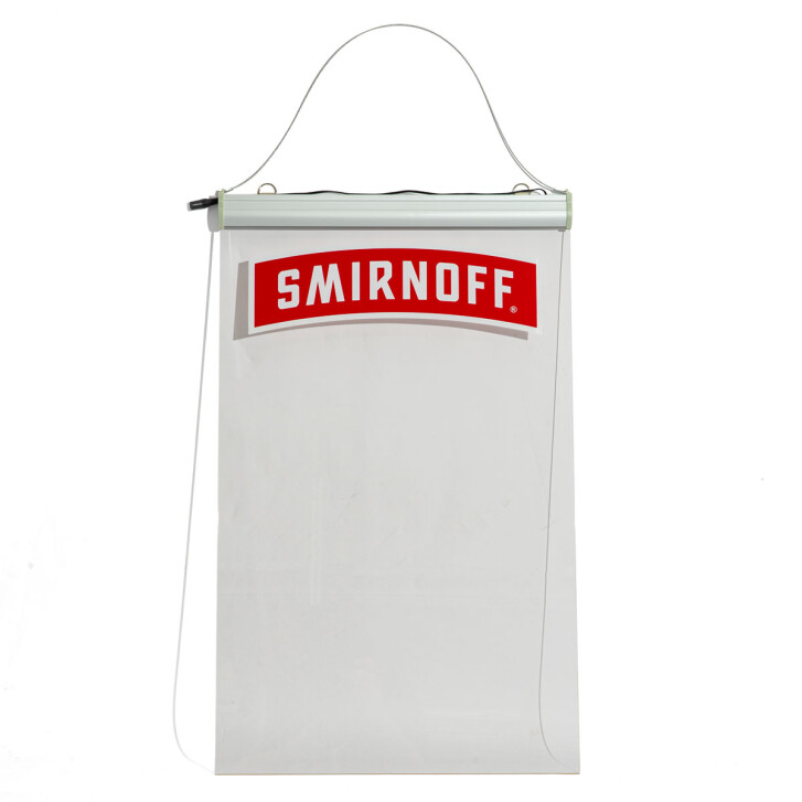 Smirnoff LED Menu Board Leuchtreklame Wall Sign Schreibtafel Menütafel