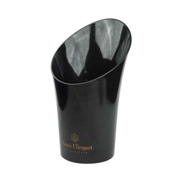 Veuve Clicquot Champagner Kühler Single schwarz gebraucht Eiswürfel Flaschen