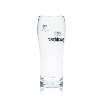 6x Thannhäuser Bier Glas 0,5l Willi Becher Grazer Radel Mineralquelle Cup Beer