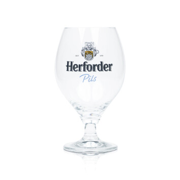 6x Herforder Bier Glas 0,4l Pokal Pils Gläser Tulpe...
