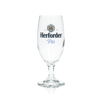 6x Herforder Bier Glas 0,25l Pokal Vienna Sahm Pils Gläser Tulpe Stielglas Beer