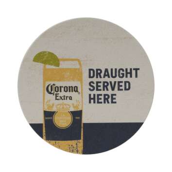 100x Corona Bier Bierdeckel Untersetzer Glas Tisch Schoner Bierfilz weiß Extra