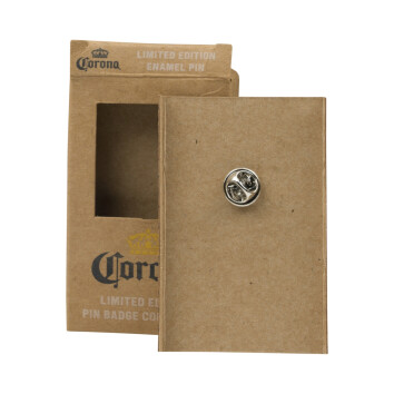 Corona Bier Anstecknadel Flasche Gelb Metall Pinn Revers Abzeichen Pin Badge