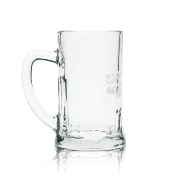 6x Paderborner Pilger Bier Glas 0,3l Krug Salzburg Seidel Landbier Henkel Gläser
