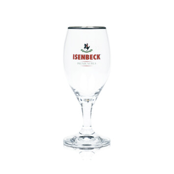 6x Isenbeck Bier Glas 0,2l Pils Tulpe Gläser Pokal...