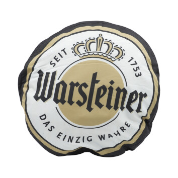 Warsteiner Bier Kissen 41 cm Rund Outdoor Lounge Sofa...